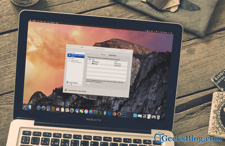 How to prevent apps from starting automatically on mac